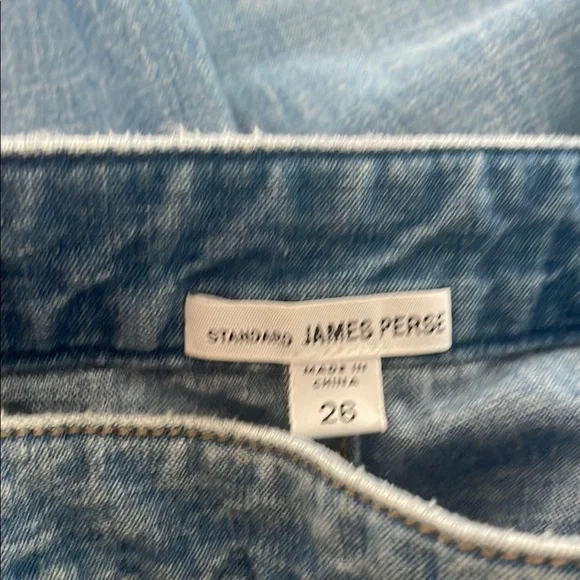 James Perse Blue Flare Wide-Leg Jeans